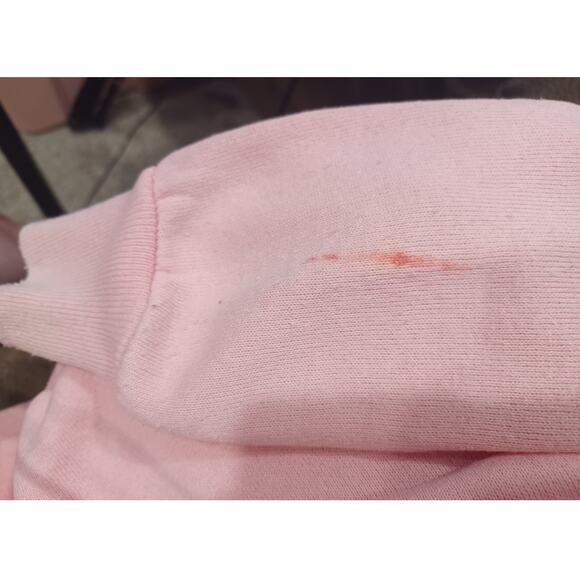 Vtg 90s Jerzees L Pink Abyssinian Cat Pharaoh Sweatshirt Sacred Ancient Egypt - Picture 13 of 13